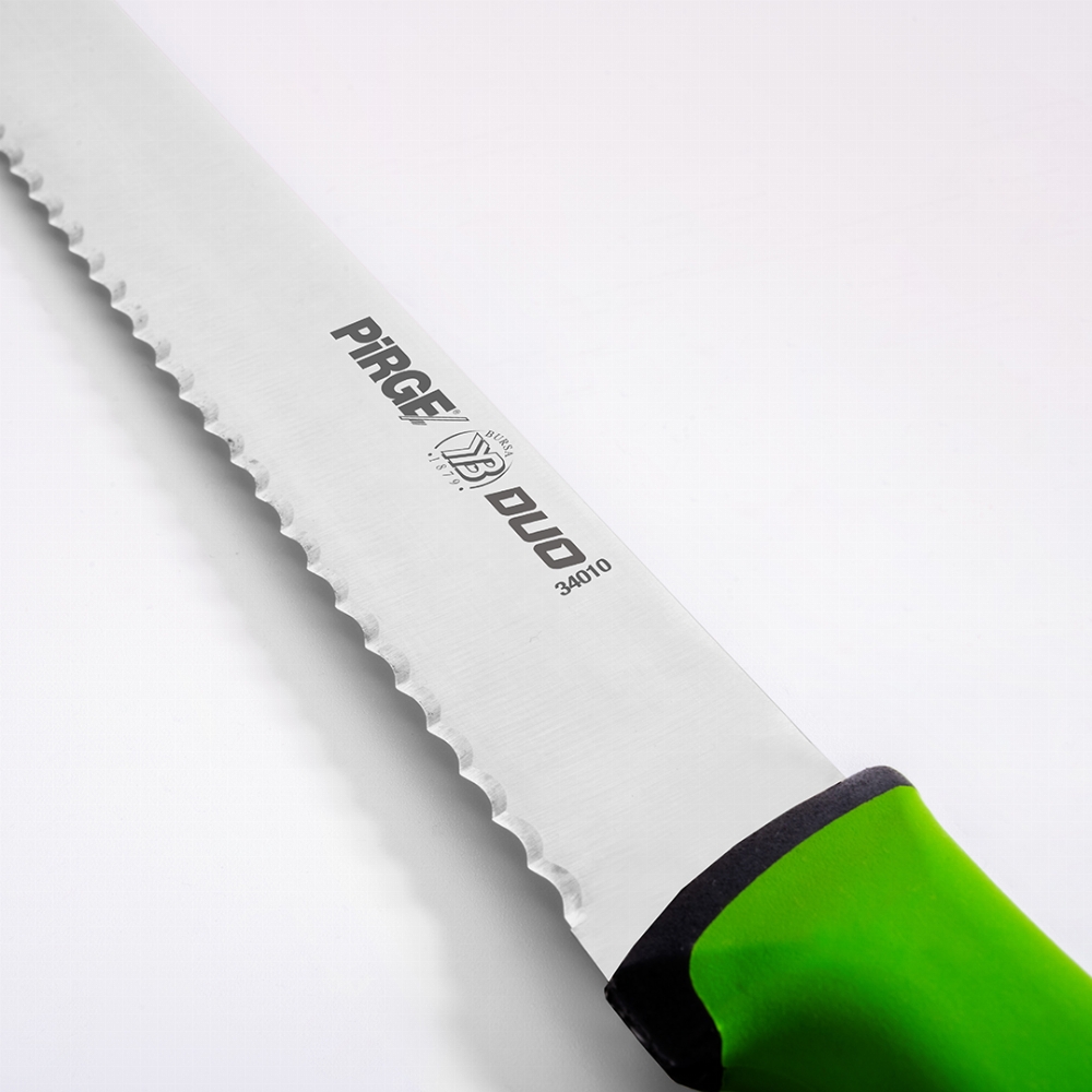 Duo Bread Knife 17,5 cm YEŞİL