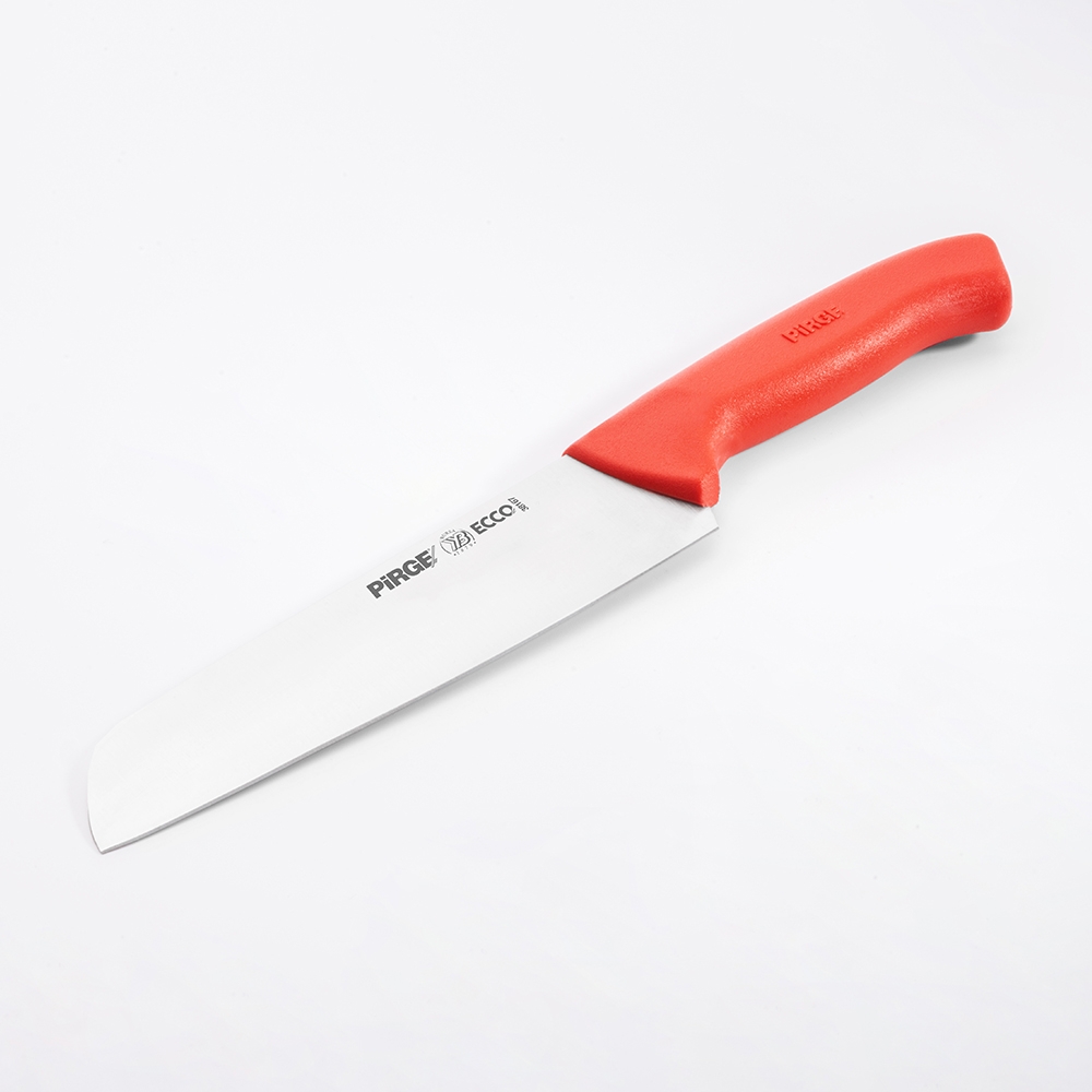 Ecco Santoku Knife KIRMIZI