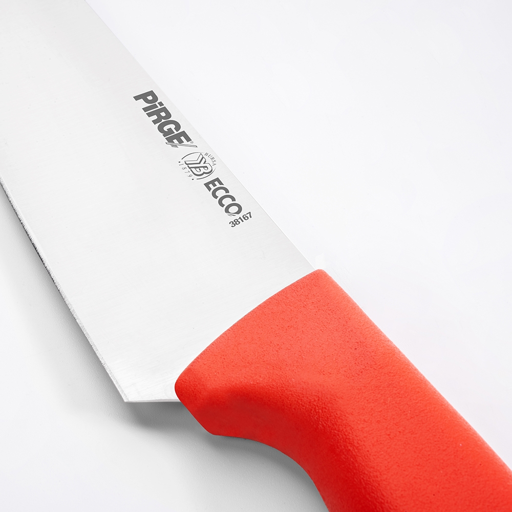 Ecco Santoku Knife KIRMIZI