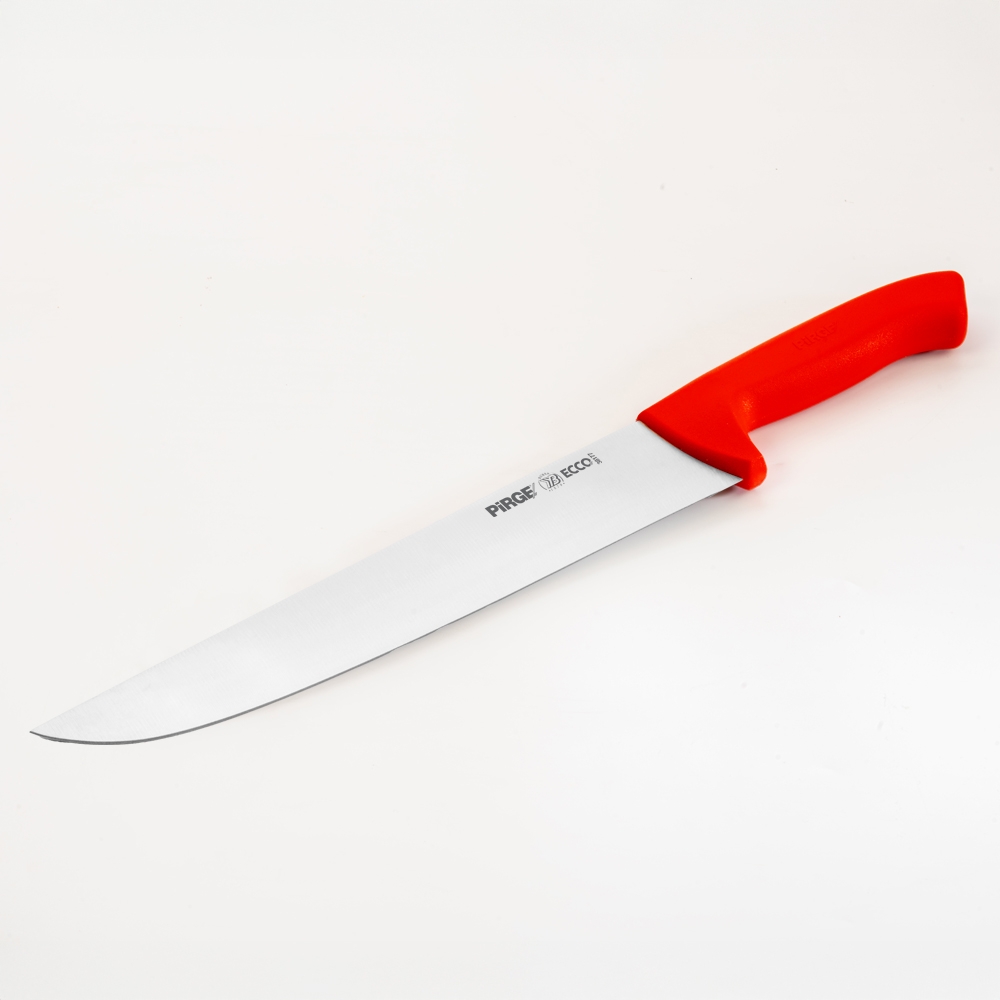 Ecco Wide Butcher Knife KIRMIZI