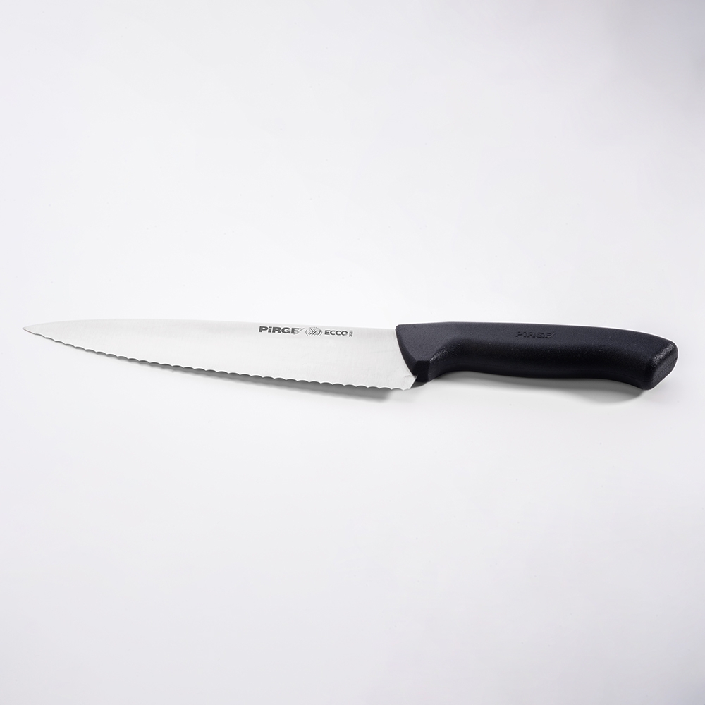 Ecco Wavy Edge Chef Knife SİYAH