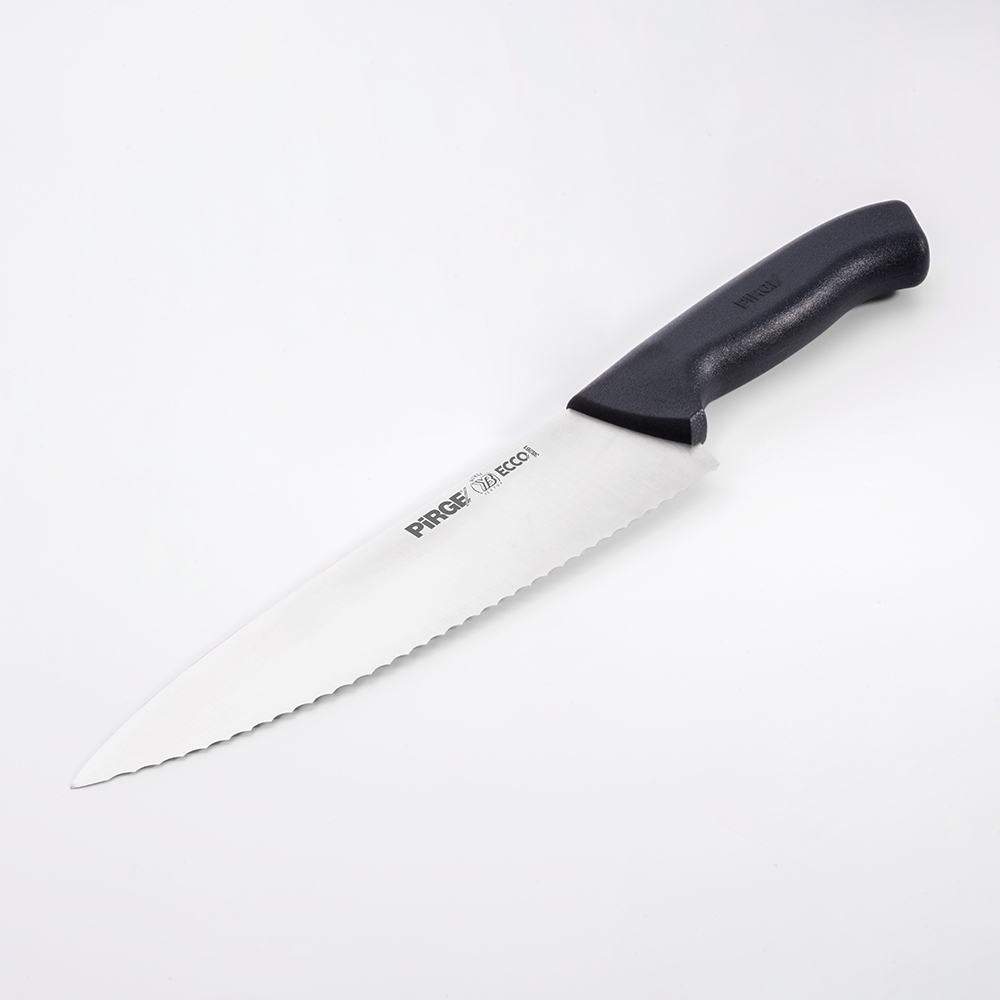 Ecco Wavy Edge Chef Knife SİYAH