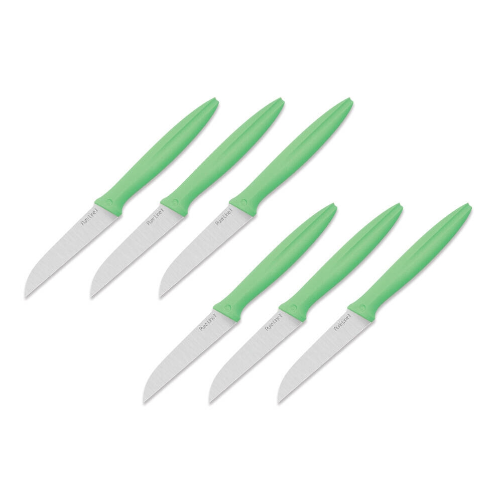 Pure Line Fruit Knives Set - New YEŞİL