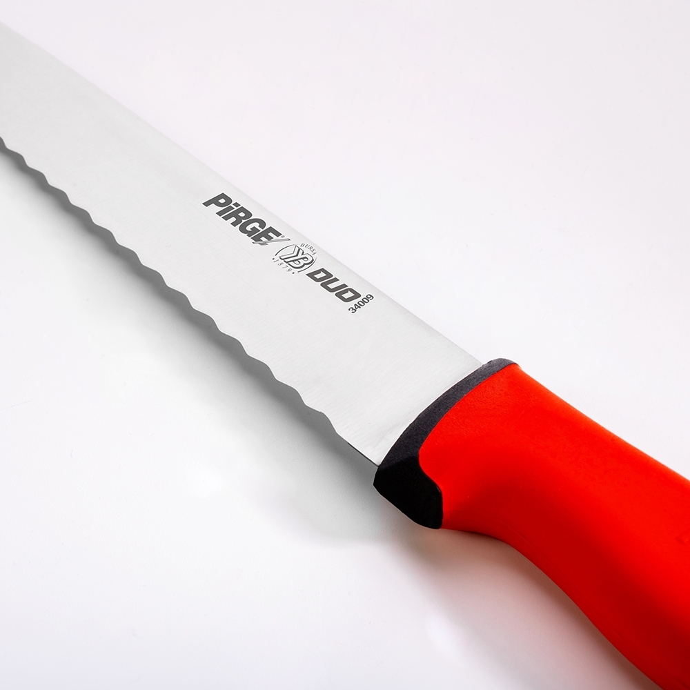 Duo Ekmek Bıçağı Pro 22,5 cm KIRMIZI