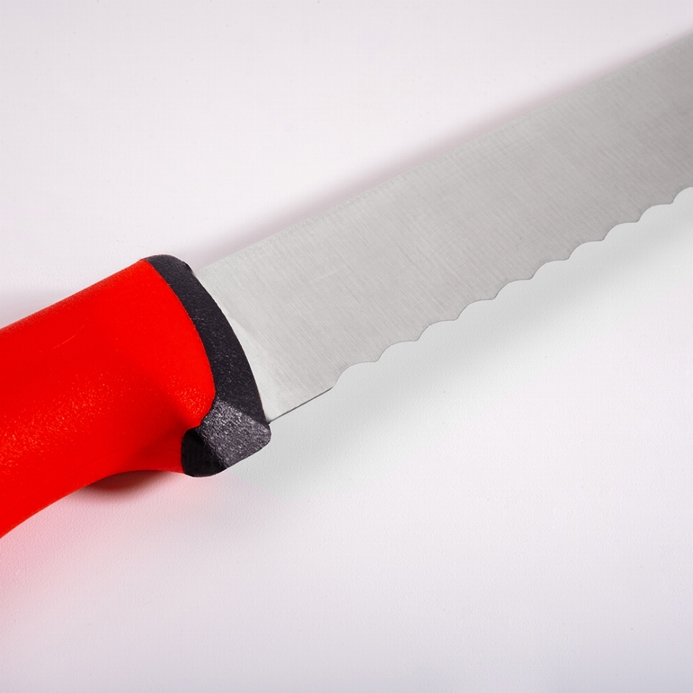 Duo Ekmek Bıçağı Pro 17,5 cm KIRMIZI